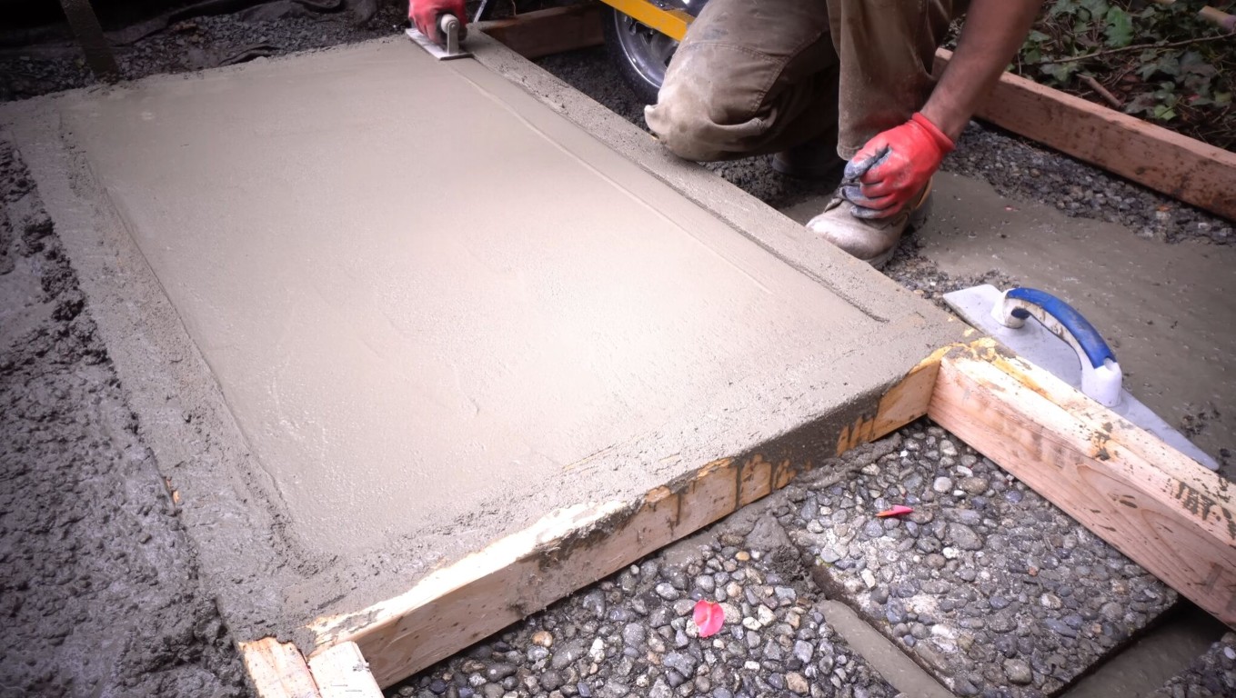 Professional concrete walkway installation in Burien, WA